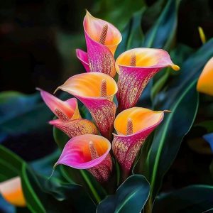Калла Оникс купить по цене от 450р. в интернет-магазине «Посадика» с доставкой почтой в в Шадринске и по всей России – [изображение №1].