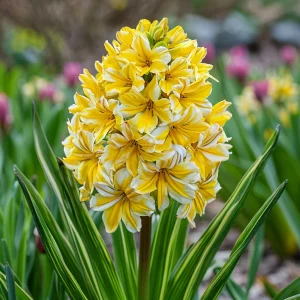 Гиацинт Кримсон Тайфун купить по цене от 2099р. в интернет-магазине «Посадика» с доставкой почтой в в Шадринске и по всей России – [изображение №1].