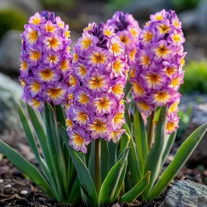 Гиацинт Пинк Перпл купить по цене от 2099р. в интернет-магазине «Посадика» с доставкой почтой в в Шадринске и по всей России – [изображение №1].